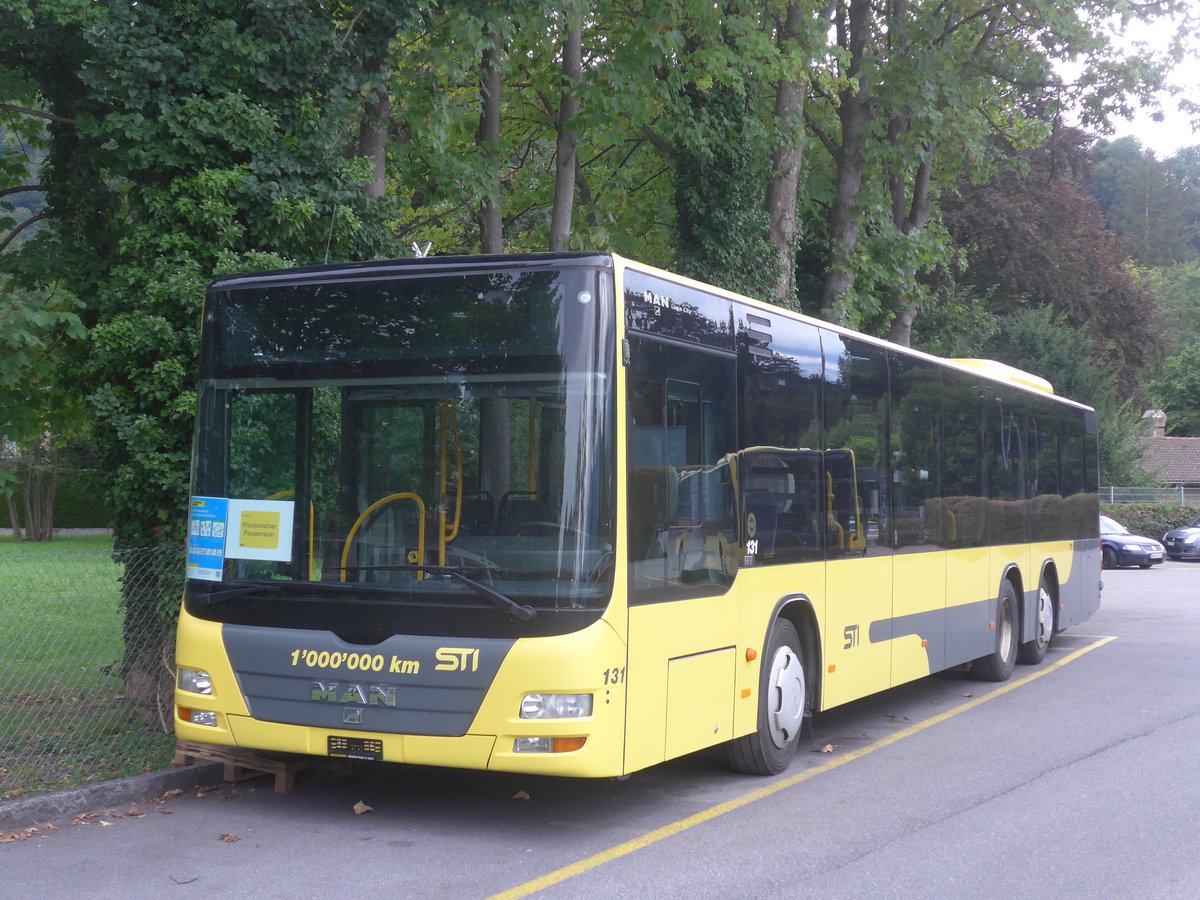 (219'850) - STI Thun - Nr. 131 - MAN am 18. August 2020 bei der Schifflndte Thun