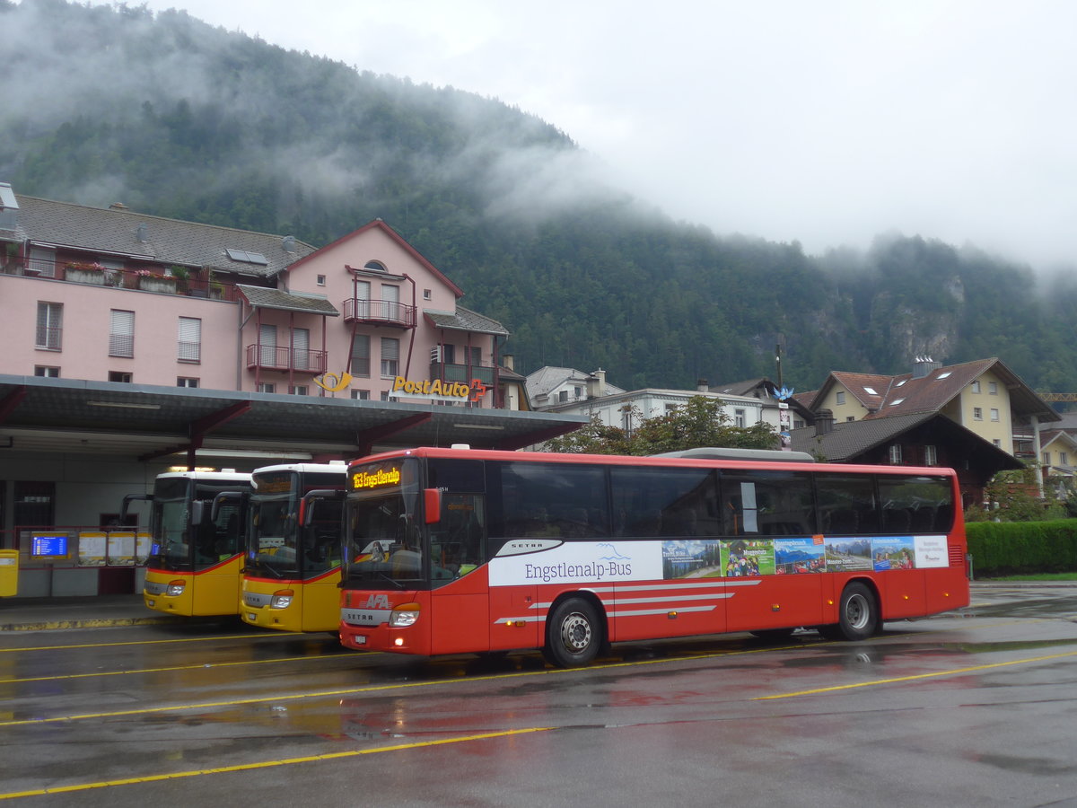 (219'881) - AFA Adelboden - Nr. 24/BE 26'701 - Setra am 22. August 2020 in Meiringen, Postautostation (Einsatz PostAuto fr Engstlenalp-Bus)