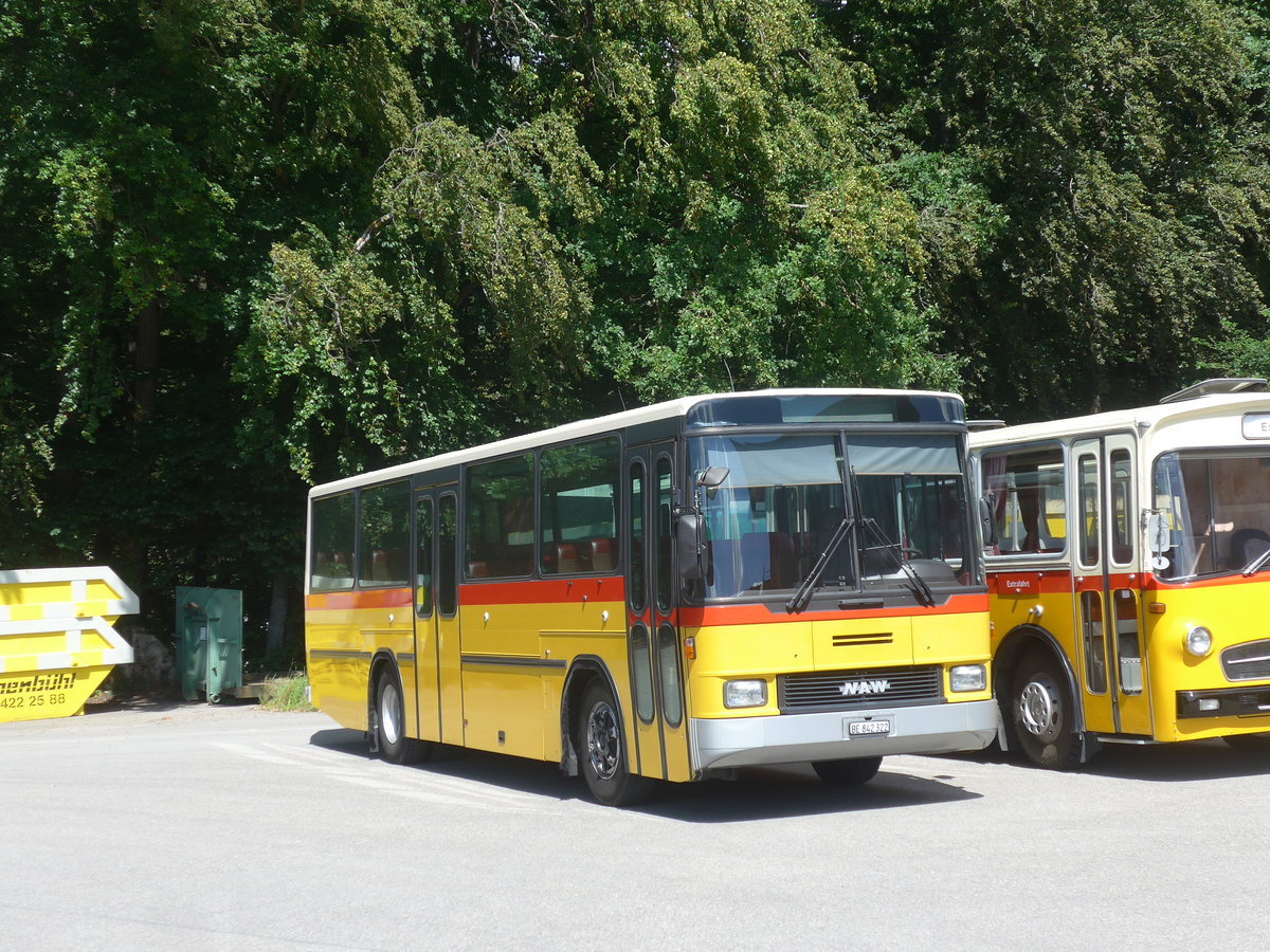 (220'092) - Widmer, Bern - BE 842'322 - NAW/Hess (ex Lombardi, Winterthur; ex Wohlgemuth, Hochwald) am 23. August 2020 in Burgdorf, kihof Ziegelgut