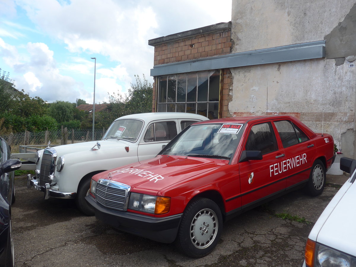 (220'356) - Feuerwehr-Mercedes am 31. August 2020 in Vendlincourt