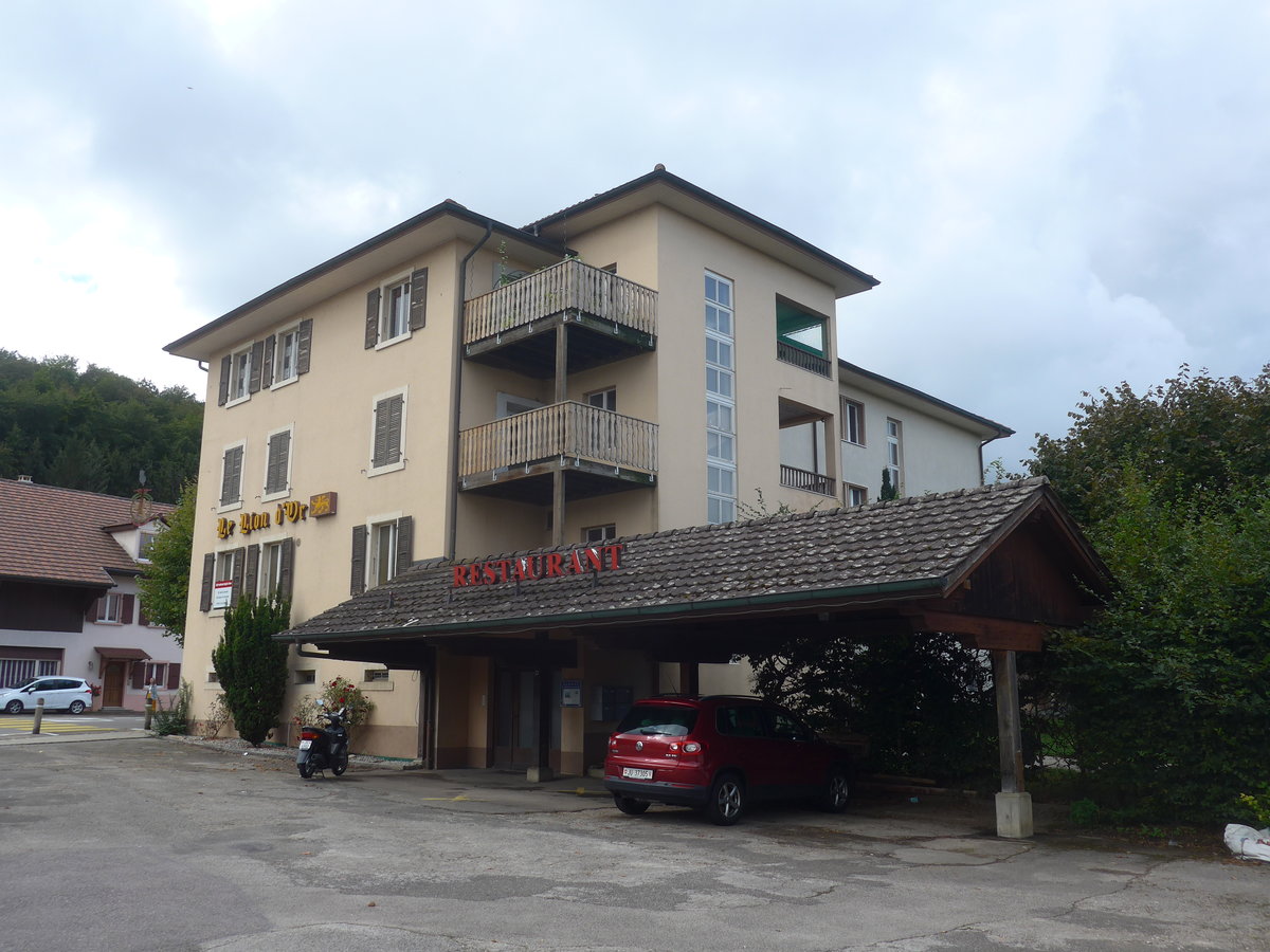 (220'359) - Htel Le Lion d'Or am 31. August 2020 in Vendlincourt