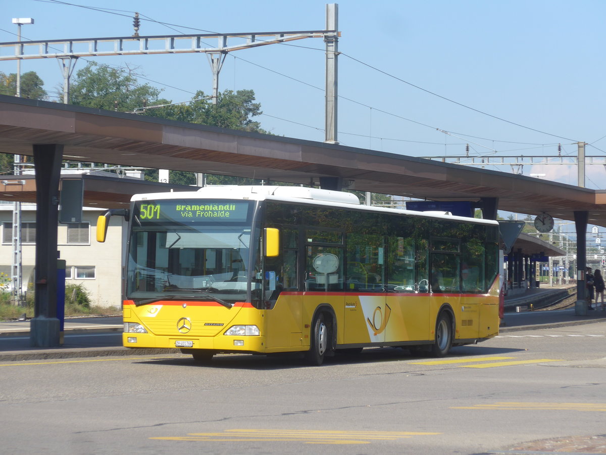 (220'615) - ASN Stadel - Nr. 198/ZH 401'766 - Mercedes am 12. September 2020 beim Bahnhof Blach