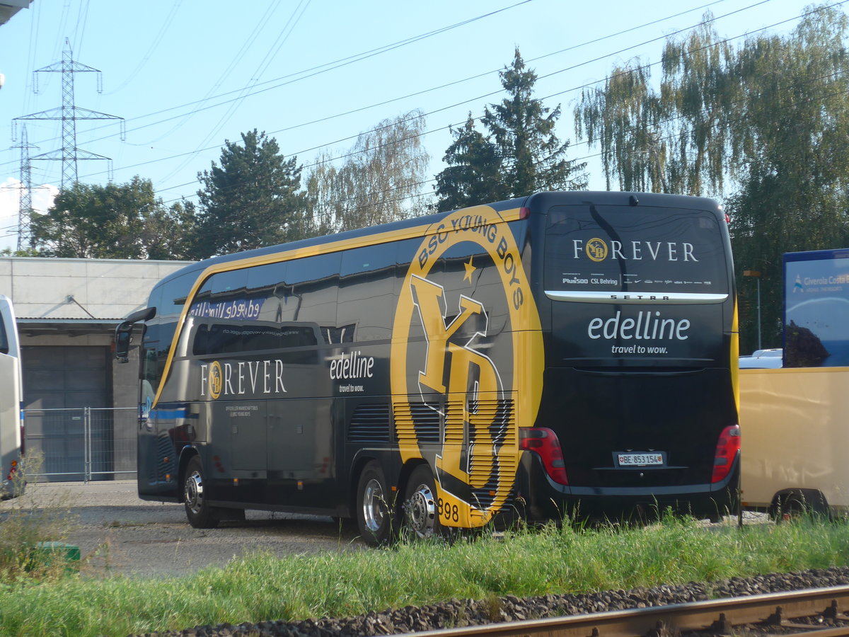 (220'675) - Edelline, Liebefeld - Nr. 54/BE 853'154 - Setra am 12. September 2020 in Kerzers, Garage