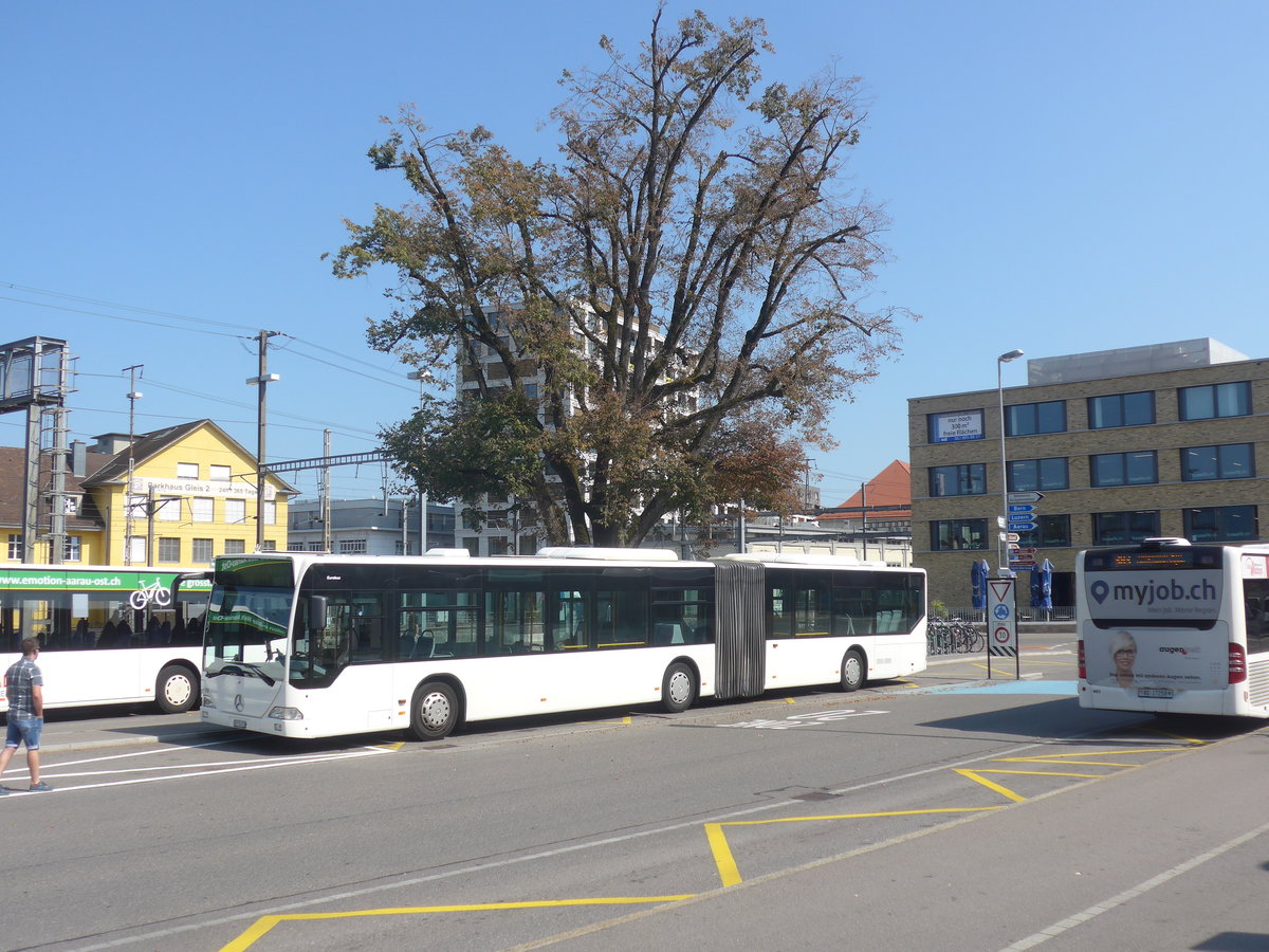 (220'765) - Welti-Furrer, Bassersdorf - Nr. 73/ZH 712'673 - Mercedes (ex Nr. 97) am 13. September 2020 beim Bahnhof Lenzburg