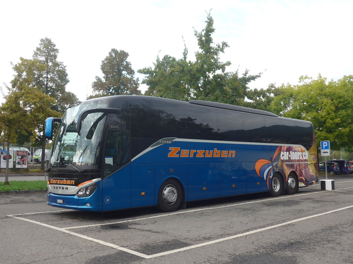 (220'806) - Zerzuben, Visp-Eyholz - Nr. 9/VS 81'718 - Setra am 19. September 2020 in Thun, Seestrasse