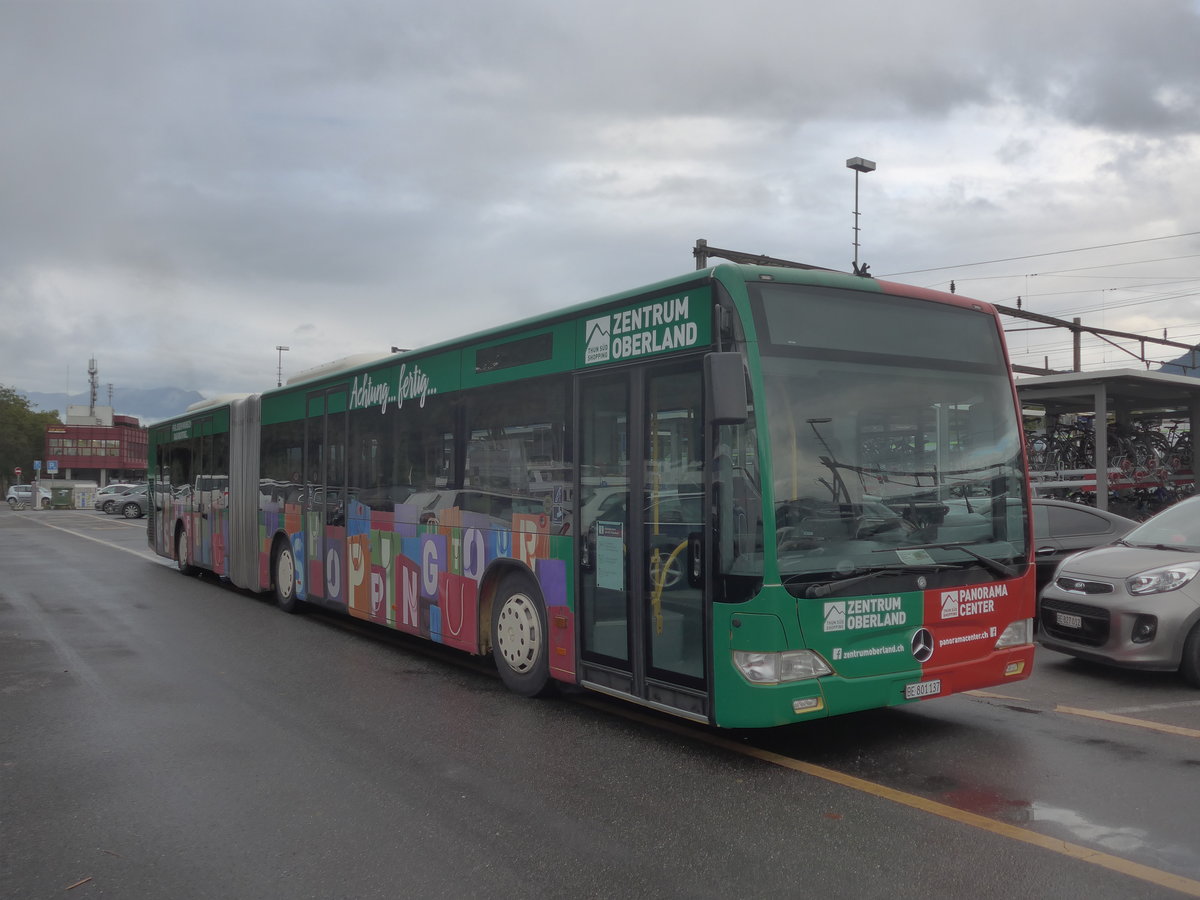 (221'025) - STI Thun - Nr. 137/BE 801'137 - Mercedes am 23. September 2020 in Thun, CarTerminal