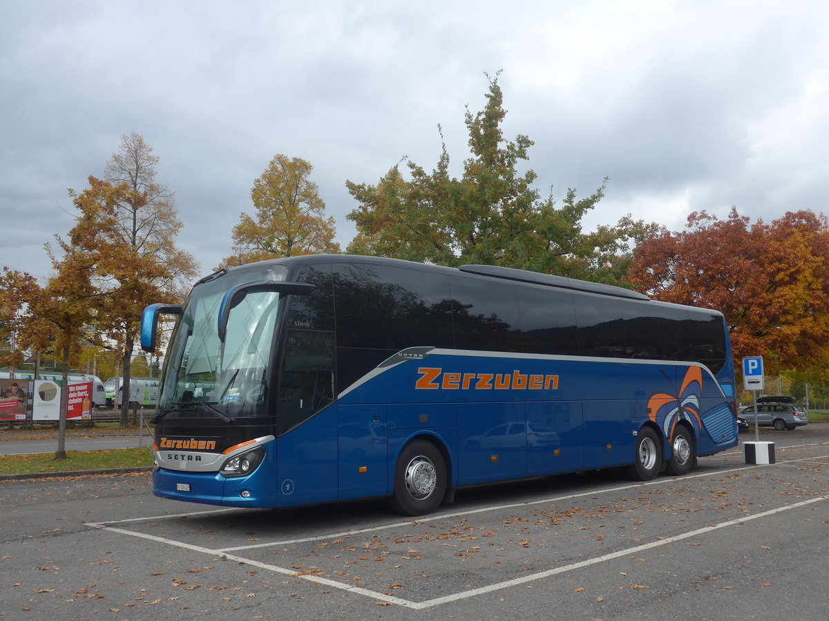 (221'936) - Zerzuben, Visp-Eyholz - Nr. 1/VS 109'423 - Setra am 17. Oktober 2020 in Thun, Seestrasse