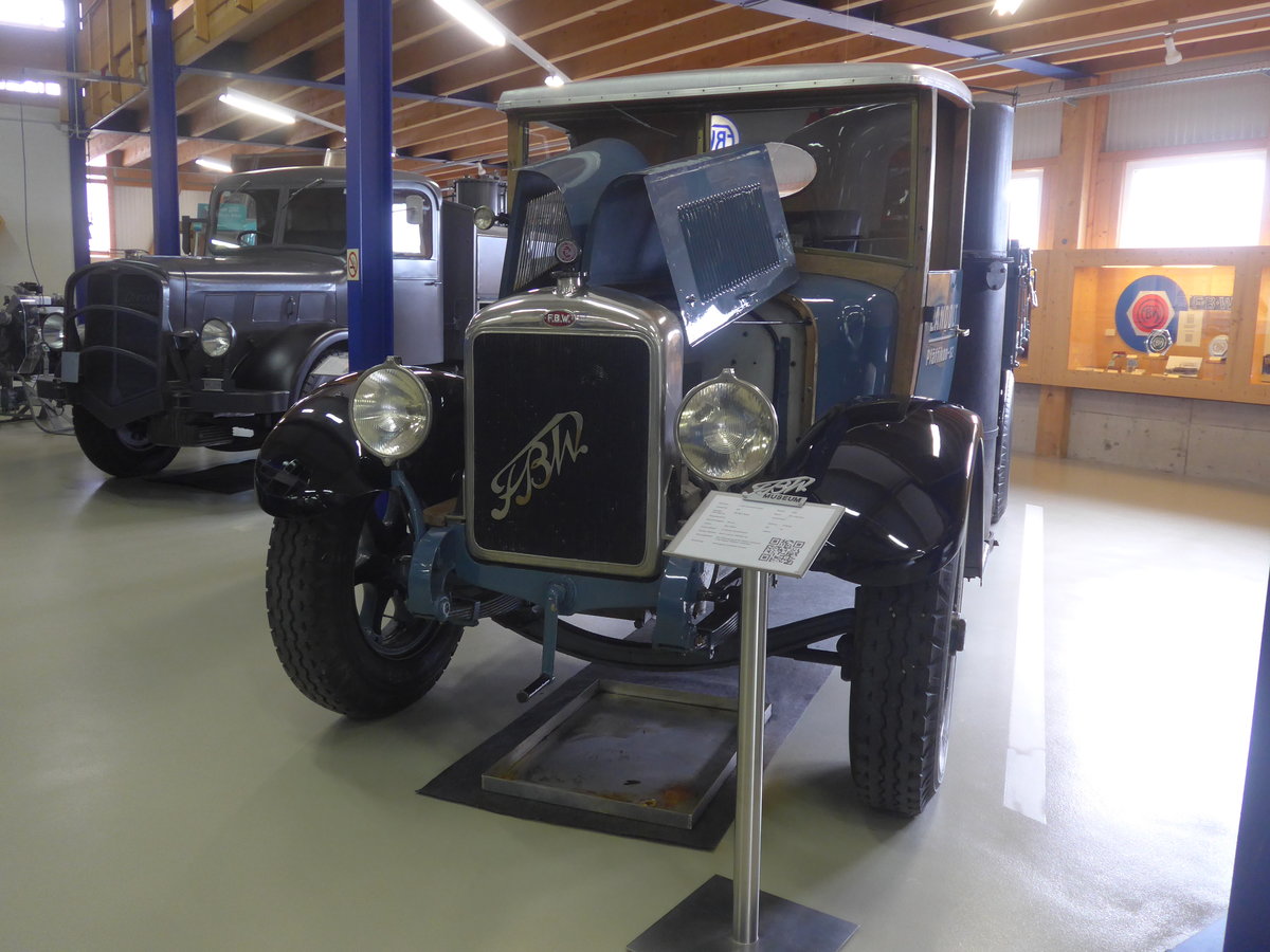 (221'994) - Landolt, Pfffikon - FBW am 18. Oktober 2020 in Wetzikon, FBW-Museum