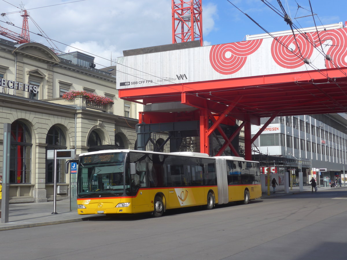 (222'012) - Moser, Flaach - Nr. 287/ZH 362'587 - Mercedes am 18. Oktober 2020 beim Hauptbahnhof Winterthur