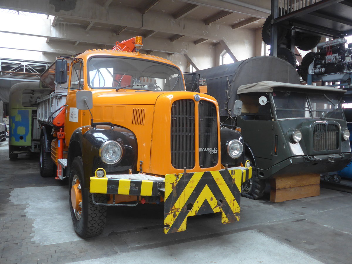 (222'269) - Stadt Arbon - Nr. 16 - Saurer am 21. Oktober 2020 in Arbon, Saurermuseum Depot