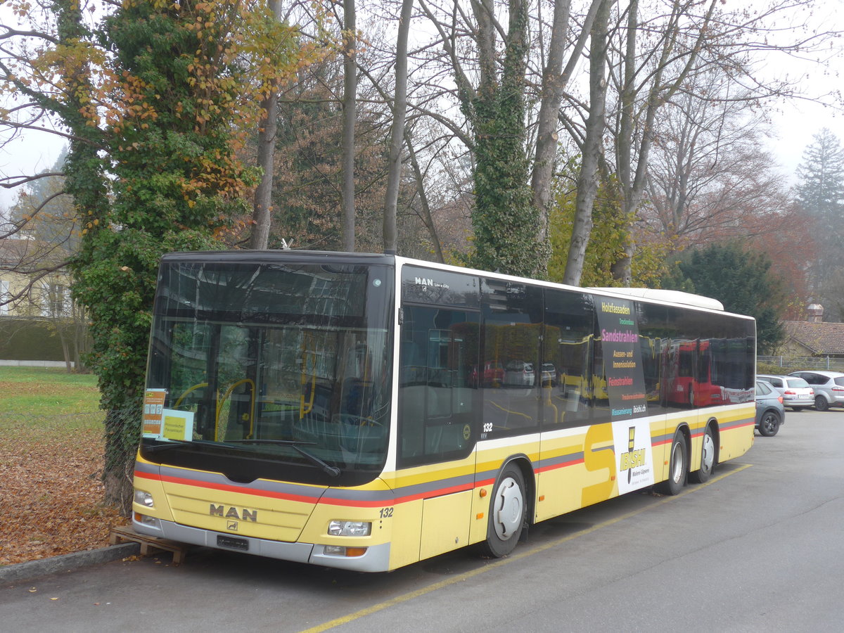 (222'869) - STI Thun - Nr. 132 - MAN am 27. November 2020 bei der Schifflndte Thun