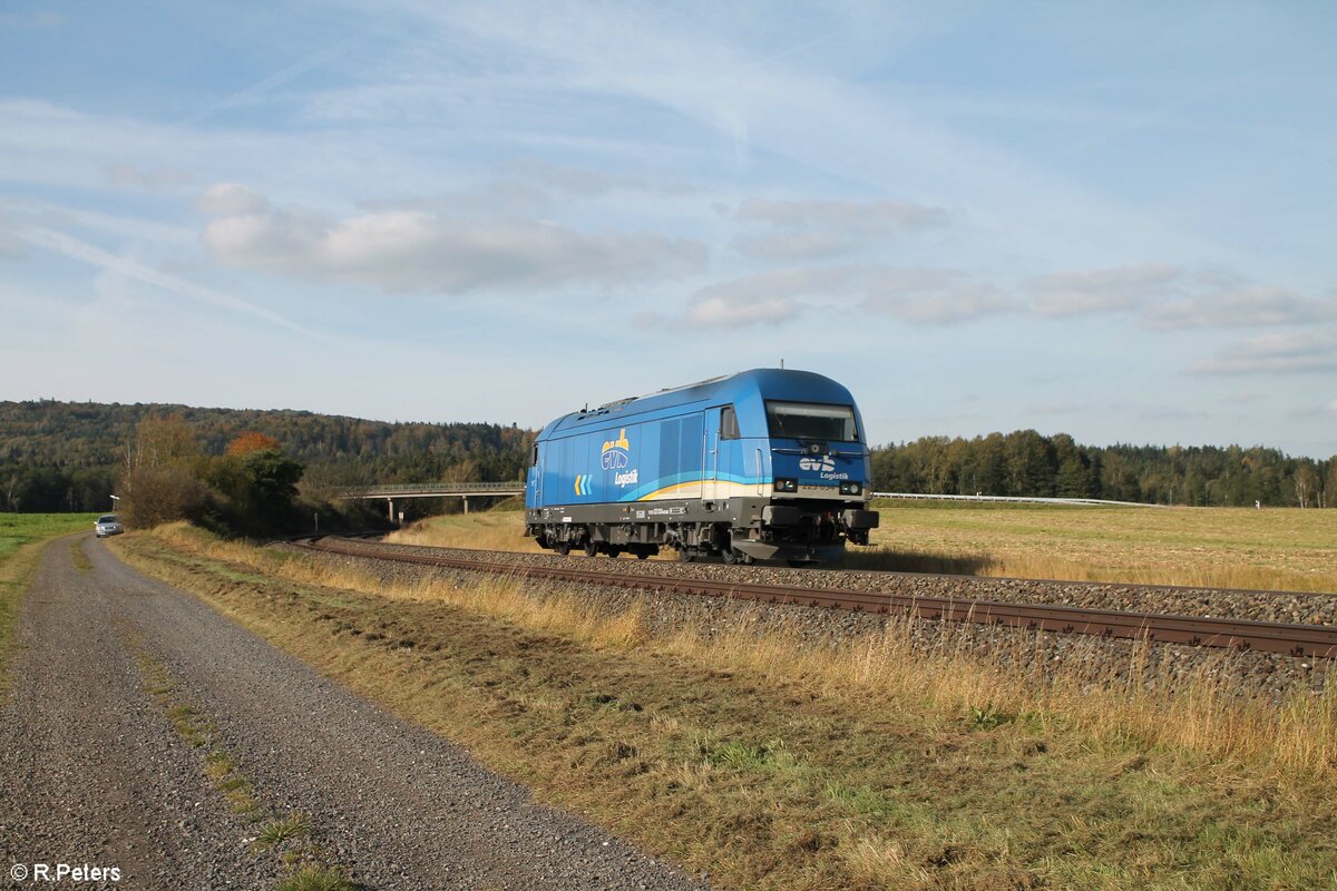 223 034 Lz auf dem Weg nach Cheb bei Oberteich. 18.10.21