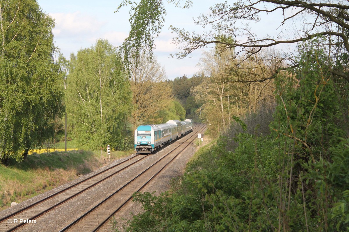 223 064 mit dem ALX84121 Hof - München bei Letten. 04.05.14