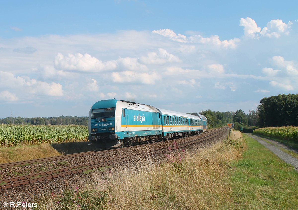 223 068 Alexa mit dem ALX79669 München - Hof bei Oberteich. 05.09.20