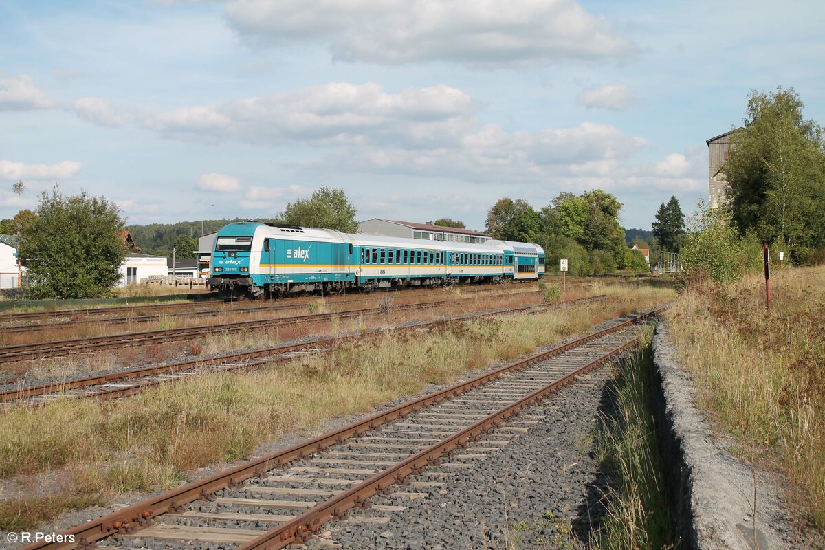 223 069 mit dem ALX RE2 79669 München - Hof in Pechbrunn. 13.09.21