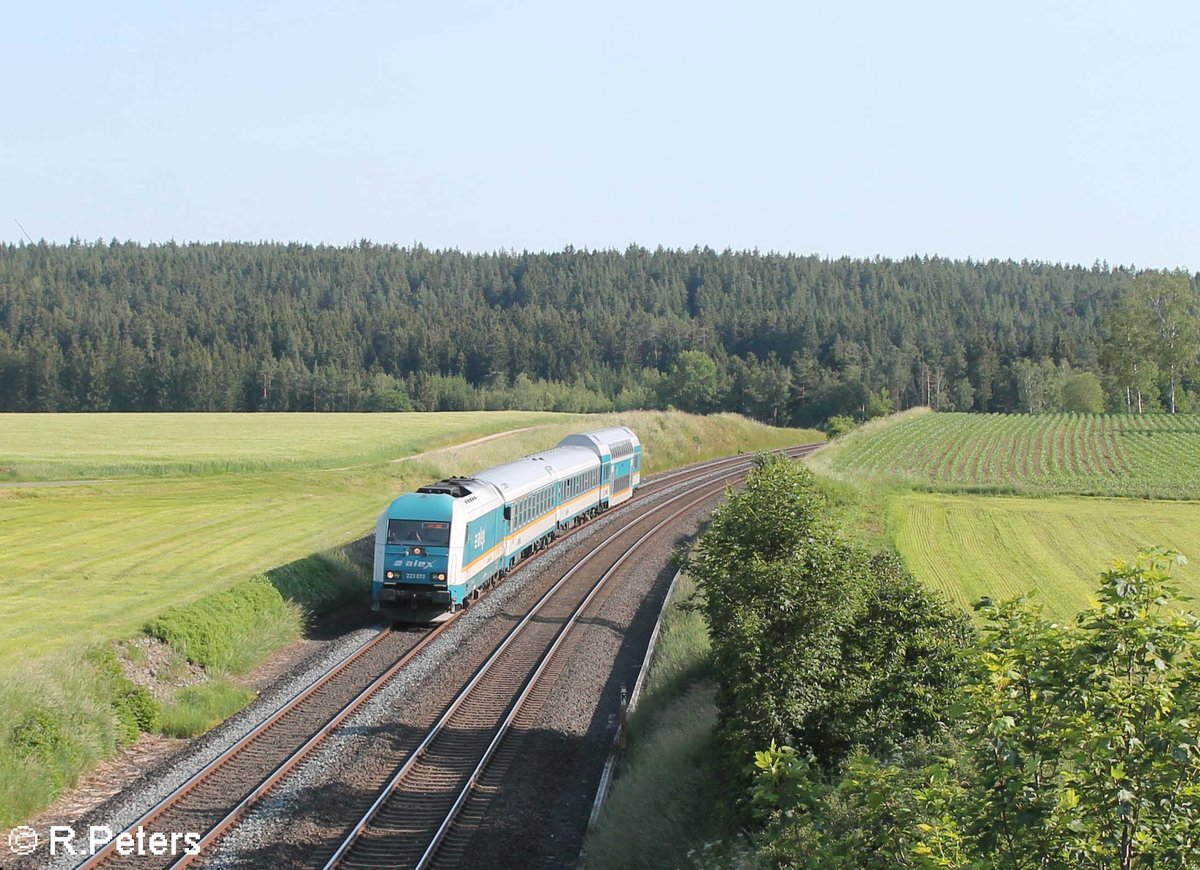 223 070 mit dem ALX79861 München - Hof bei Neudes. 23.06.20