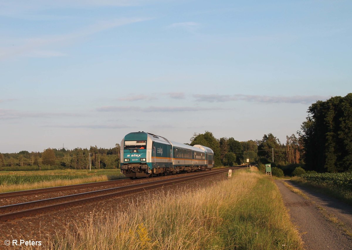 223 071 als als ALX79863 München - Hof bei Oberteich. 13.07.20