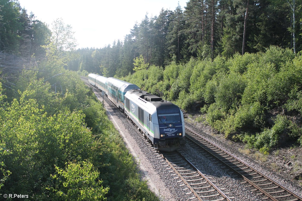 223 152 zieht ein Alex nach München bei Unterthölau. 30.05.19