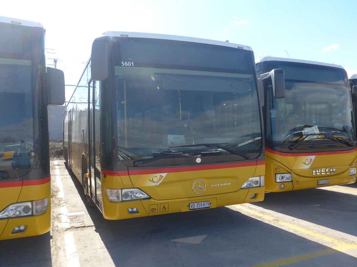 (224'302) - CarPostal Ouest - VD 359'879 - Mercedes (ex JU 31'178; ex Nr. 32) am 20. Mrz 2021 in Yverdon, Garage