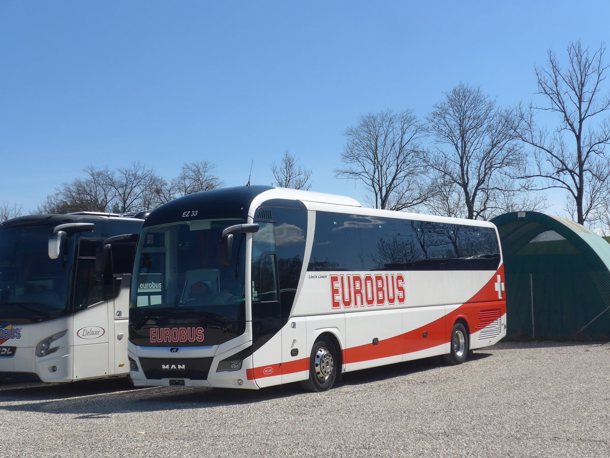 (224'921) - ARAG Ruswil - Nr. 33 - MAN am 11. April 2021 in Ruswil, Garage