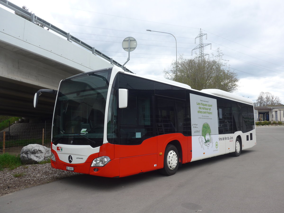 (224'945) - CJ Tramelan - Nr. 133/BE 26'661 - Mercedes am 11. April 2021 in Kerzers, Interbus