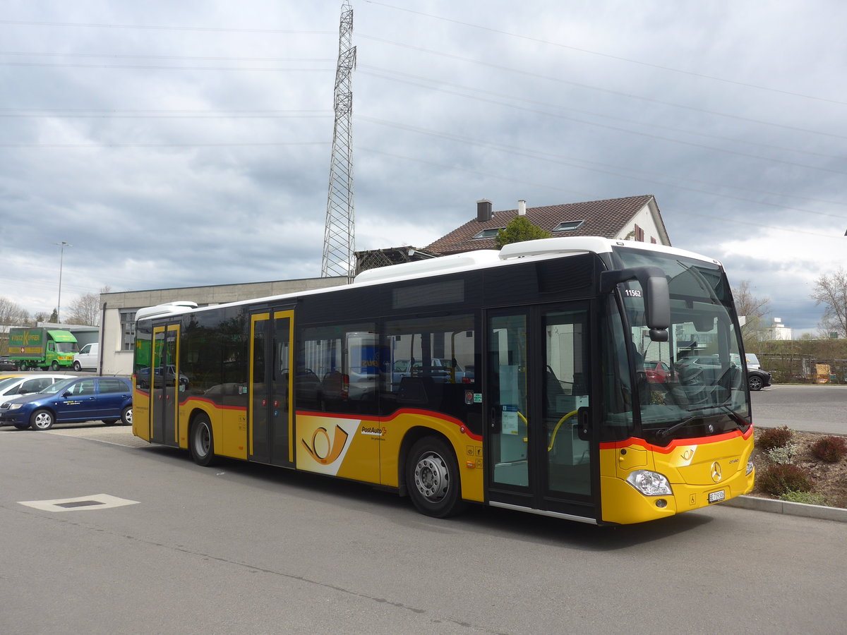 (224'974) - Funi-Car, Biel - BE 719'306 - Mercedes am 11. April 2021 in Kerzers, Interbus