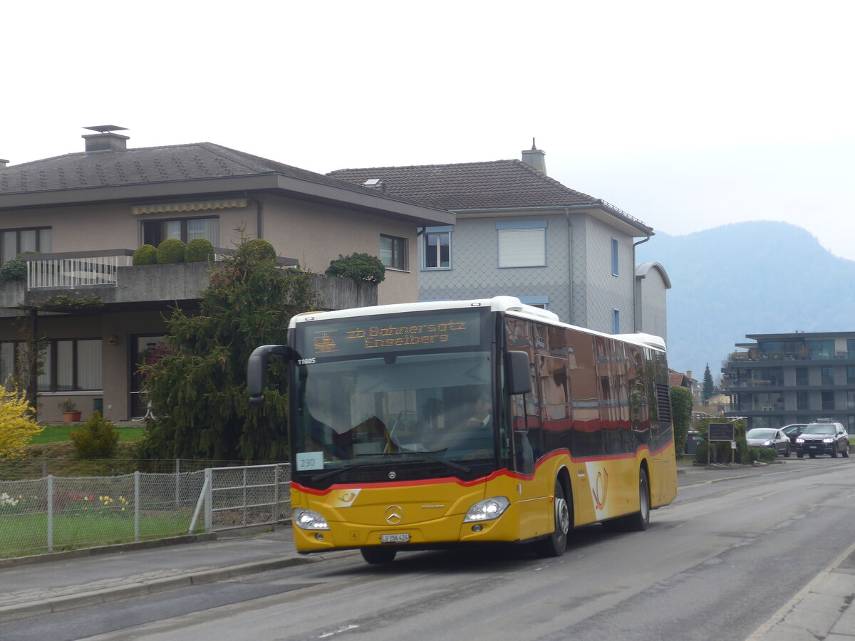 (225'070) - Hfliger, Sursee - Nr. 33/LU 206'424 - Mercedes am 18. April 2021 in Stans, Robert-Durrerstrasse