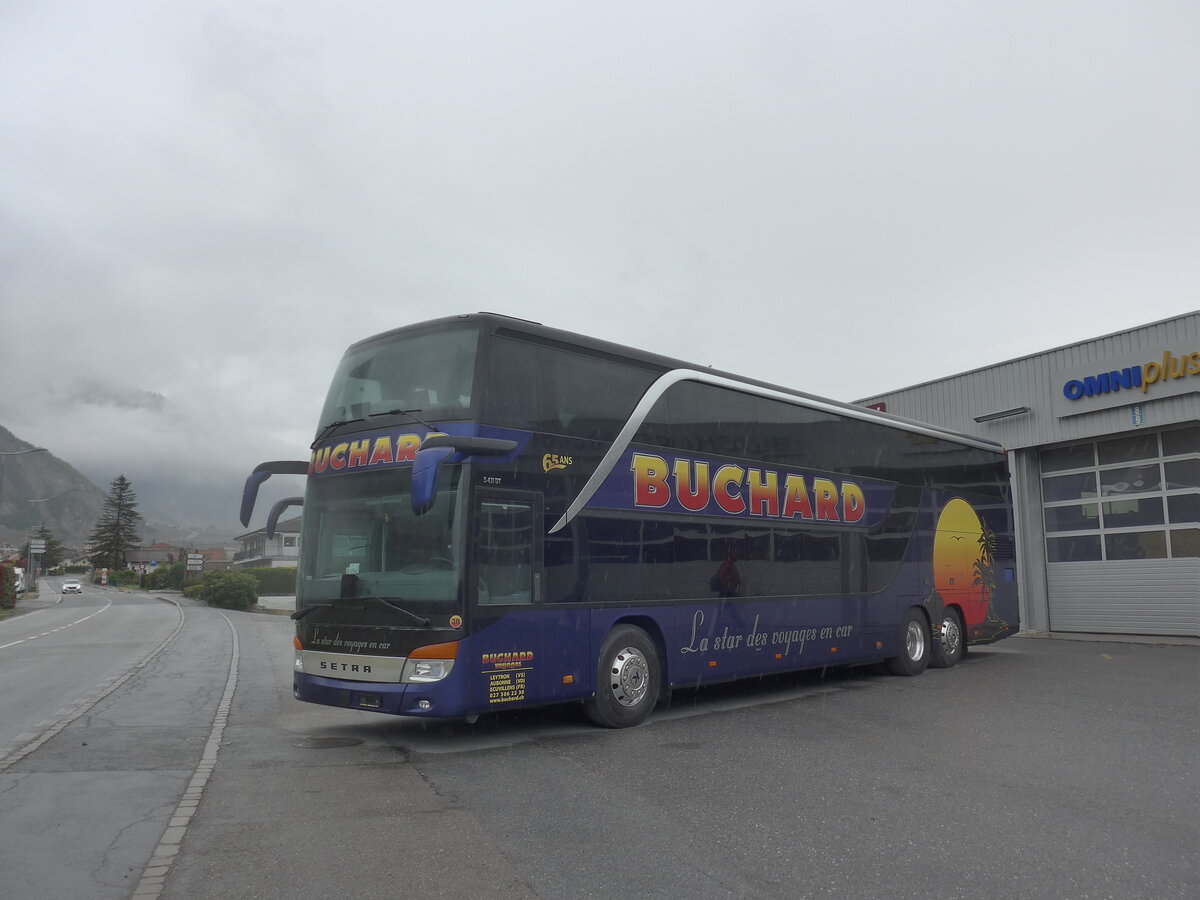 (225'463) - Buchard, Leytron - Nr. 30 - Setra am 1. Mai 2021 in Leytron, Garage