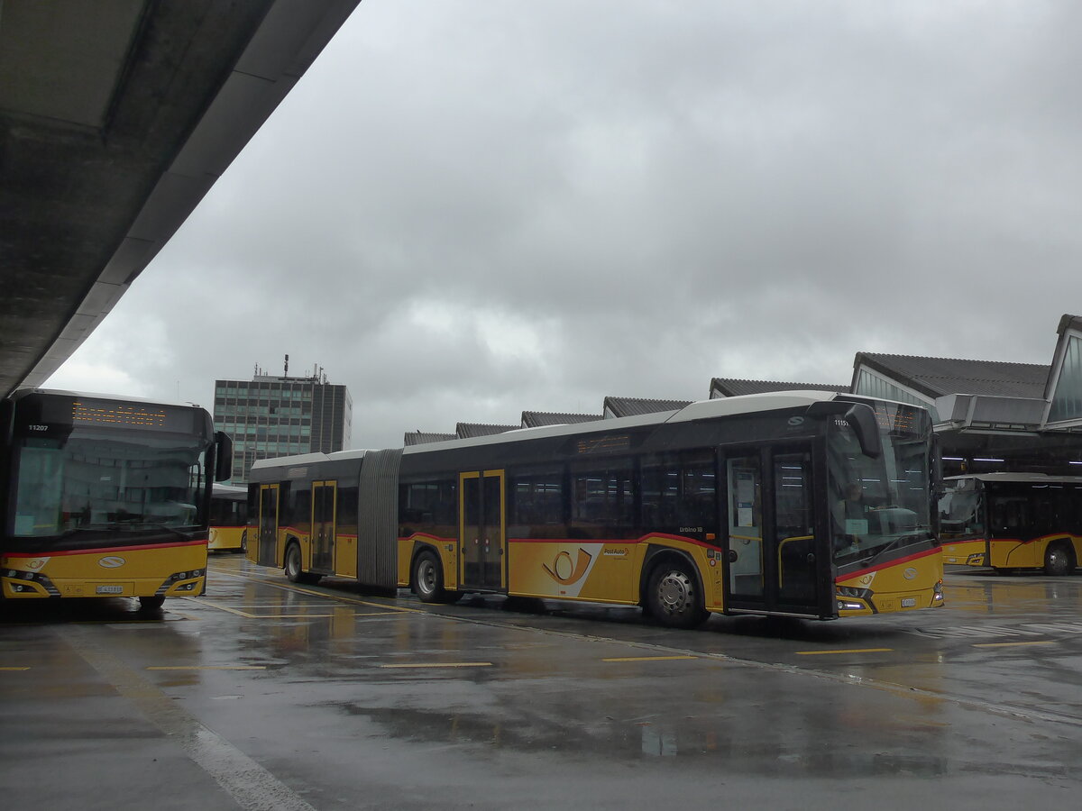 (225'729) - PostAuto Bern - Nr. 11'151/BE 818'686 - Solaris (ex Nr. 686) am 5. Juni 2021 in Bern, Postautostation