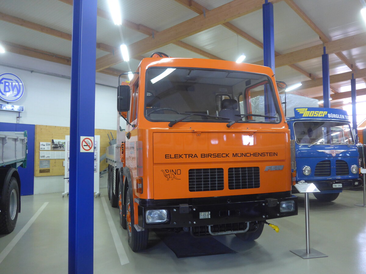 (225'790) - Elektro Birseck, Mnchenstein - FBW am 6. Juni 2021 in Wetzikon, FBW-Museum