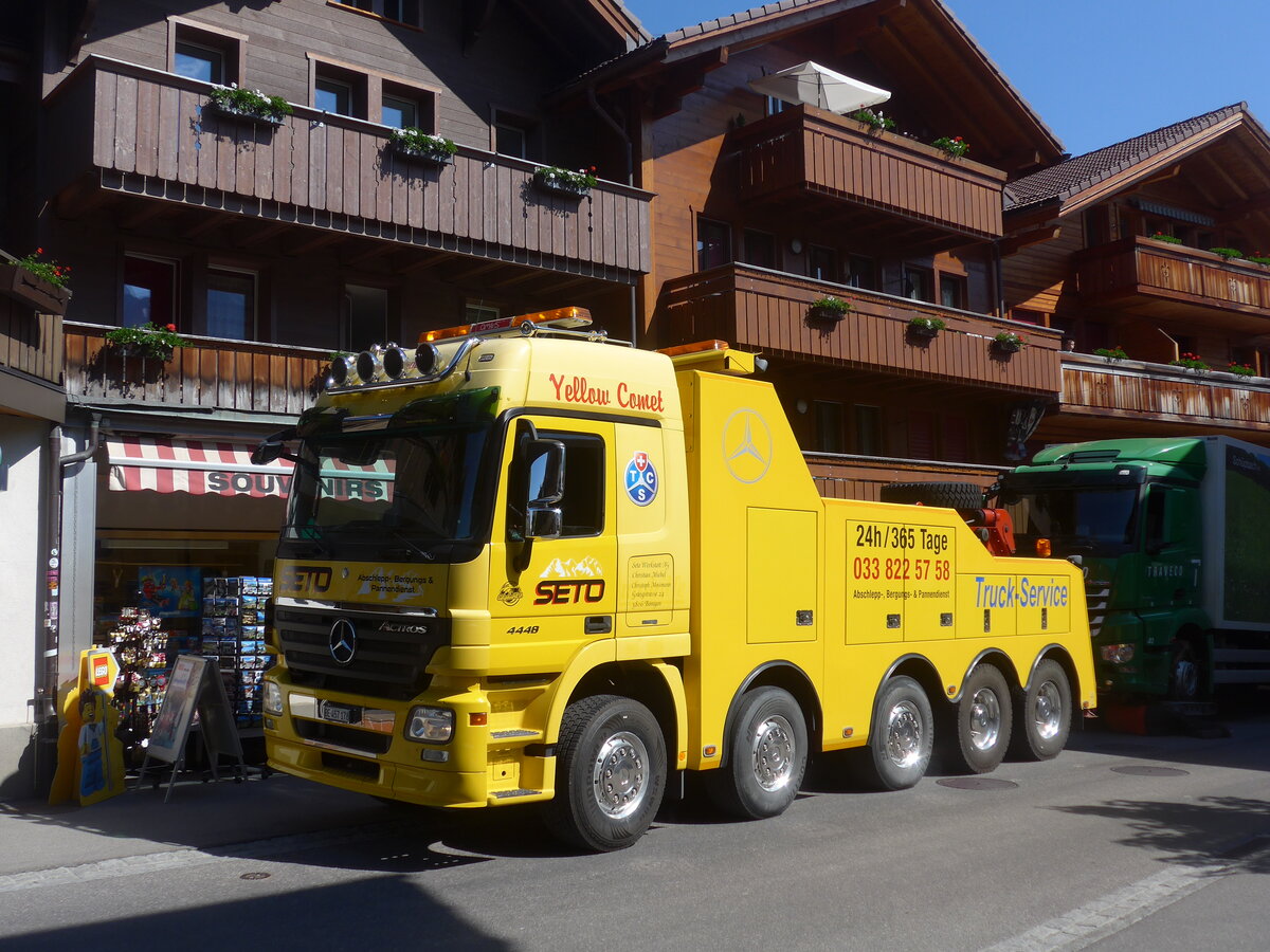 (225'918) - Seto, Bnigen - BE 457'178 - Mercedes am 16. Juni 2021 in Adelboden, Dorfstrasse