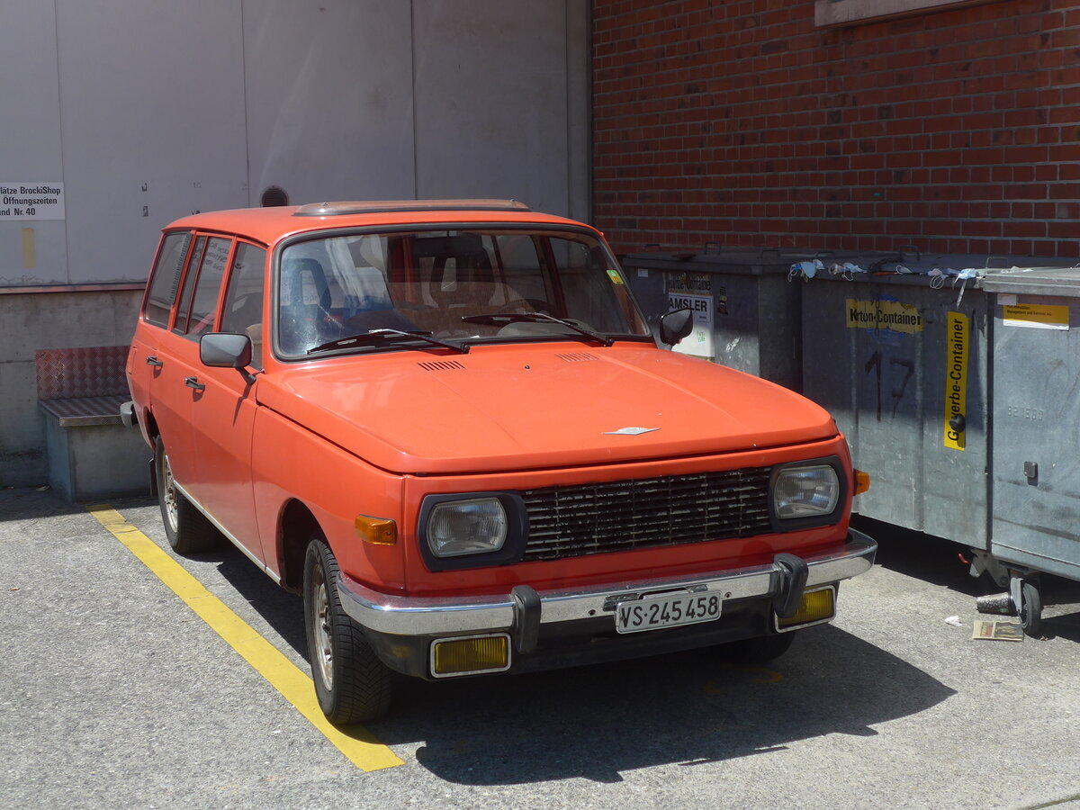 (225'980) - Wartburg - VS 245'458 - am 22. Juni 2021 in Thun, Rosenau