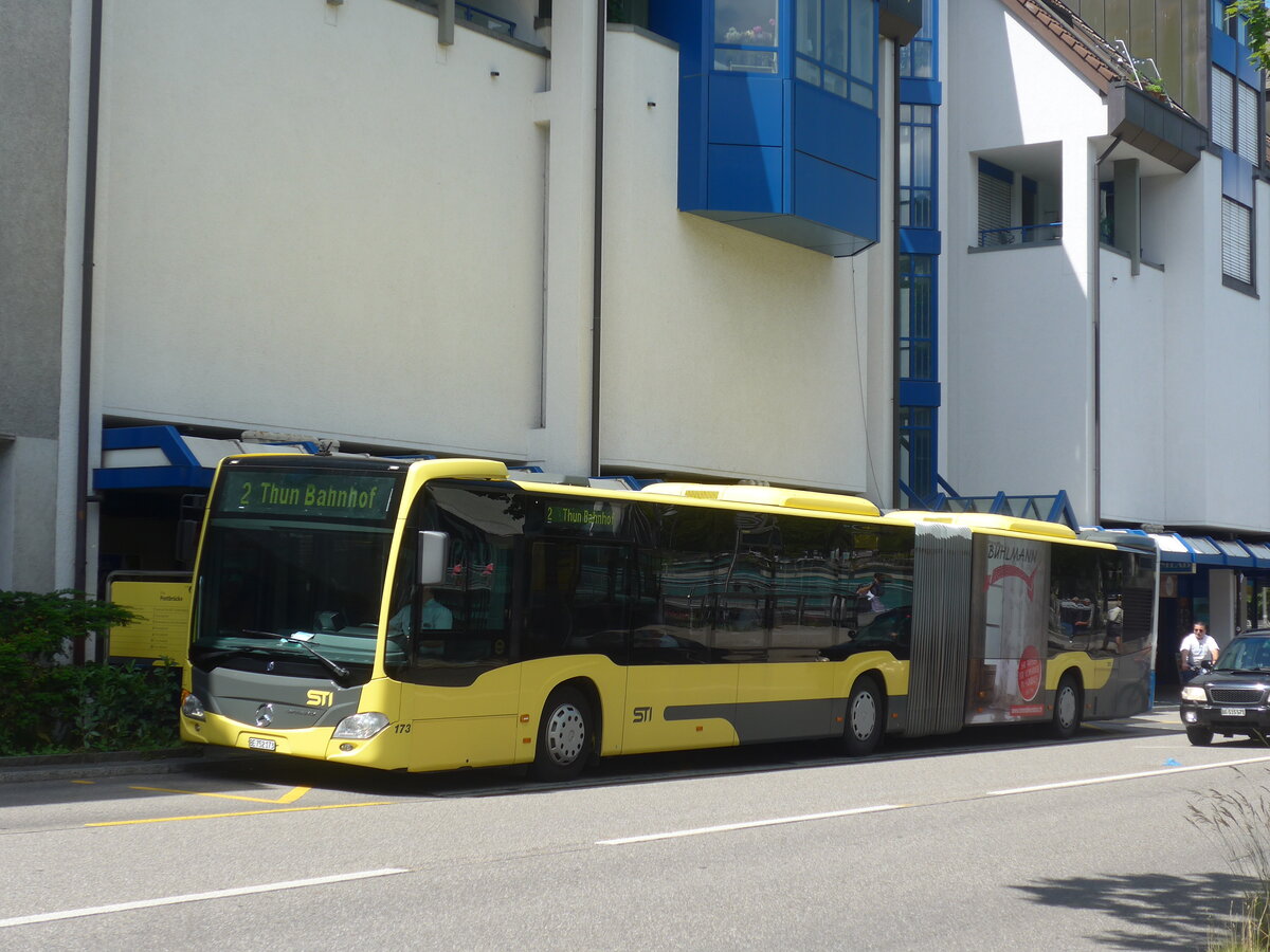 (225'996) - STI Thun - Nr. 173/BE 752'173 - Mercedes am 23. Juni 2021 in Thun, Postbrcke