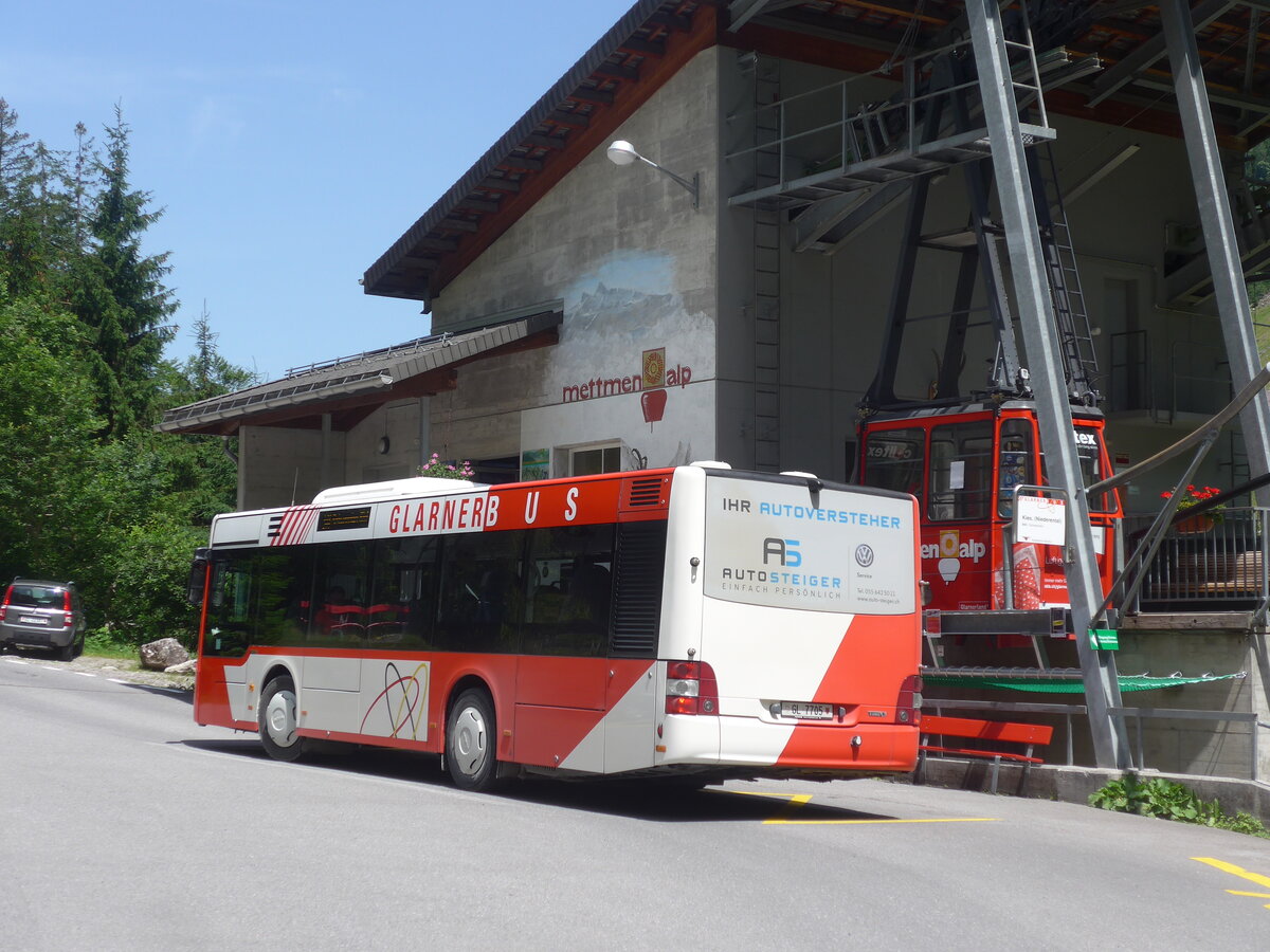 (226'454) - AS Engi - Nr. 5/GL 7705 - MAN am 12. Juli 2021 in Schwanden, Kies