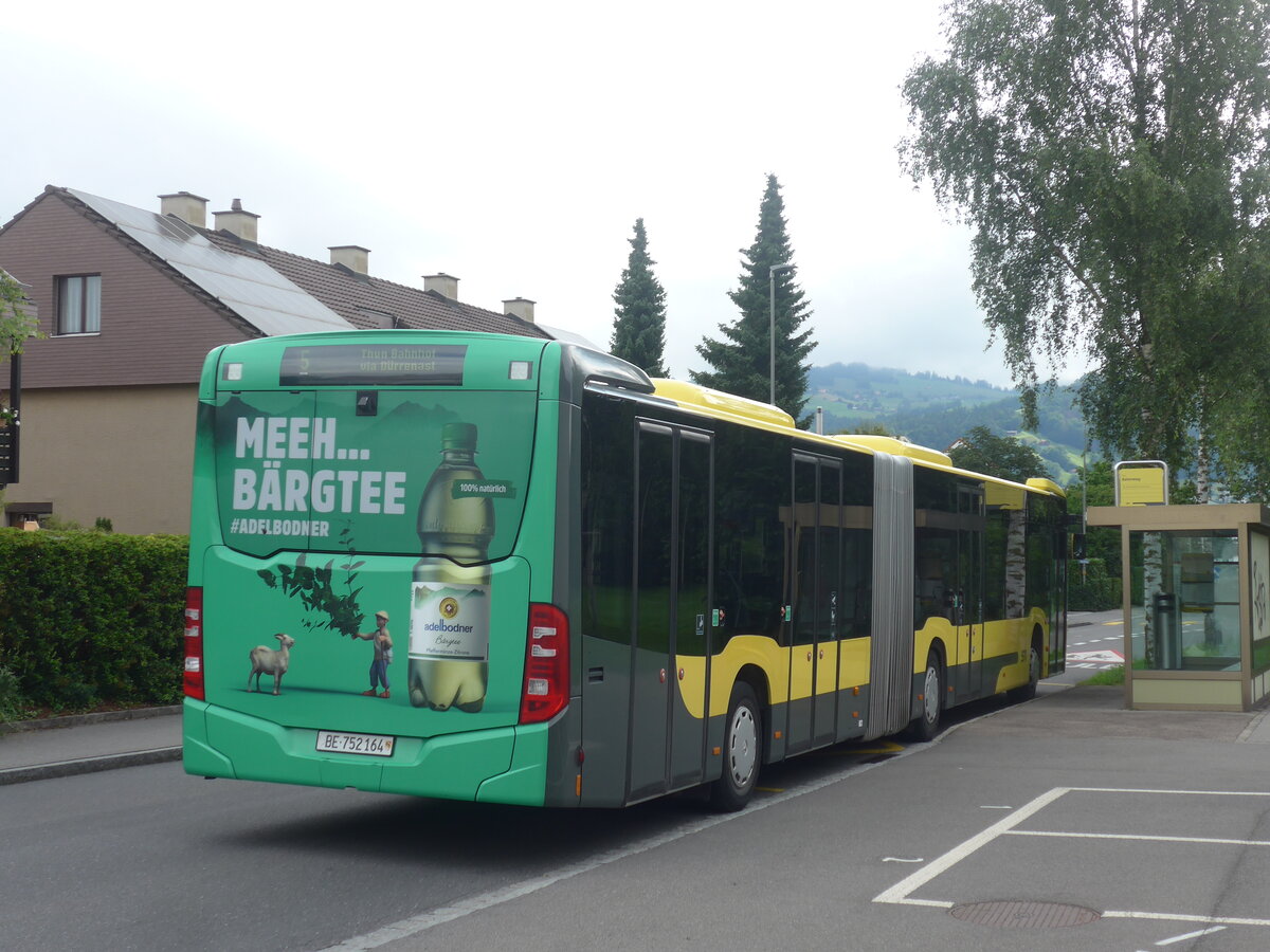 (226'500) - STI Thun - Nr. 164/BE 752'164 - Mercedes am 17. Juli 2021 in Thun, Asterweg