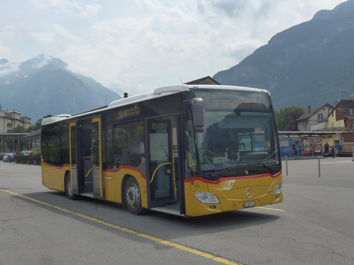 (226'724) - Flck, Brienz - Nr. 23/BE 868'723 - Mercedes am 24. Juli 2021 in Meiringen, Postautostation