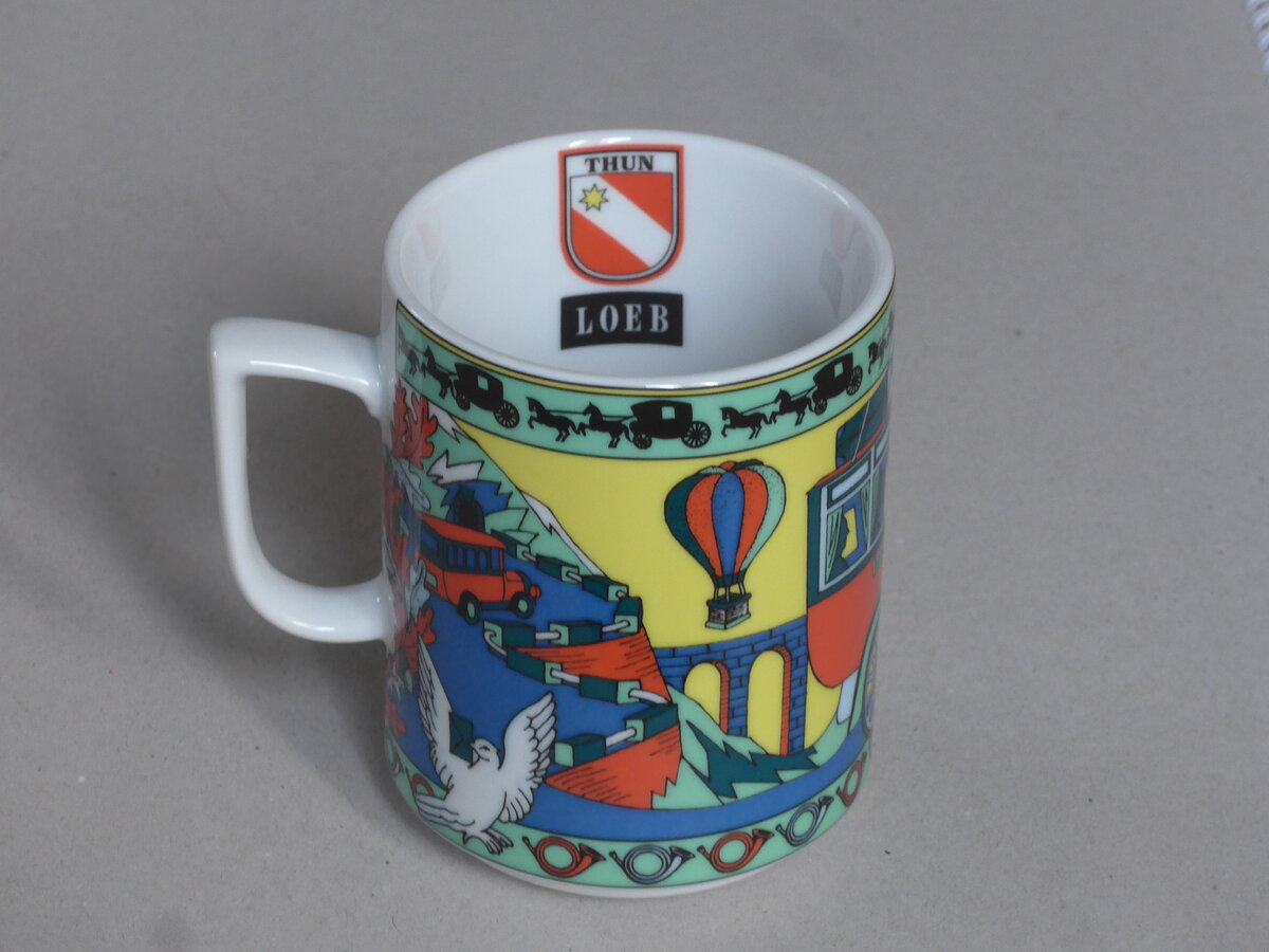 (226'821) - Bopla-Tasse mit Thuner Motiven am 31. Juli 2021