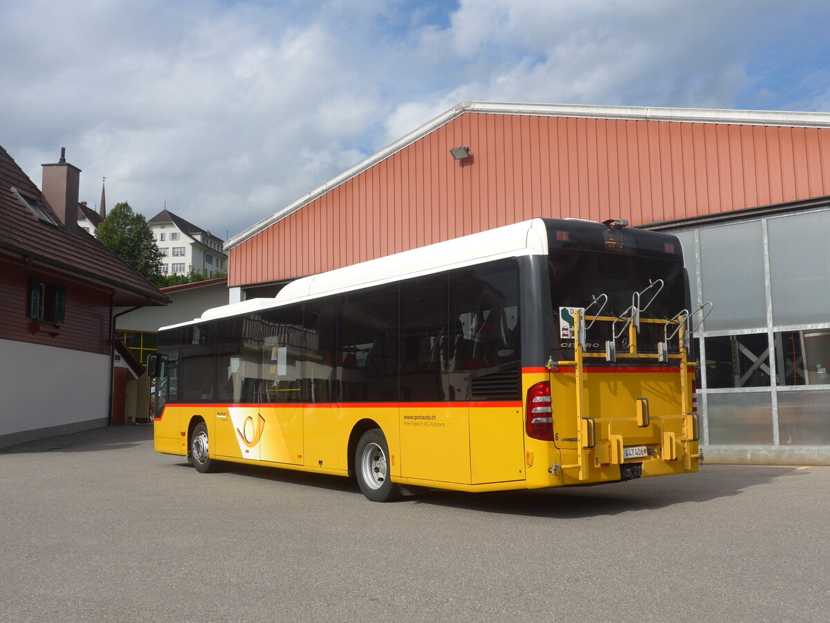 (227'032) - Engeloch, Riggisberg - Nr. 6/BE 447'406 - Mercedes am 7. August 2021 in Riggisberg, Garage