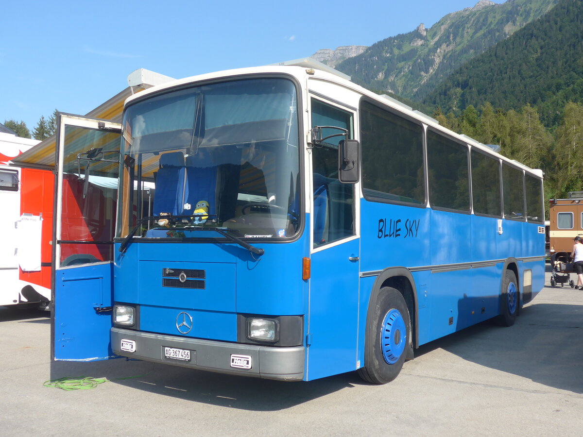 (227'483) - Cal, Oberwil-Lieli - AG 367'456 - NAW/Lauber (ex Gertsch, Erlenbach; ex SRK Bern) am 21. August 2021 in Interlaken, Flugplatz