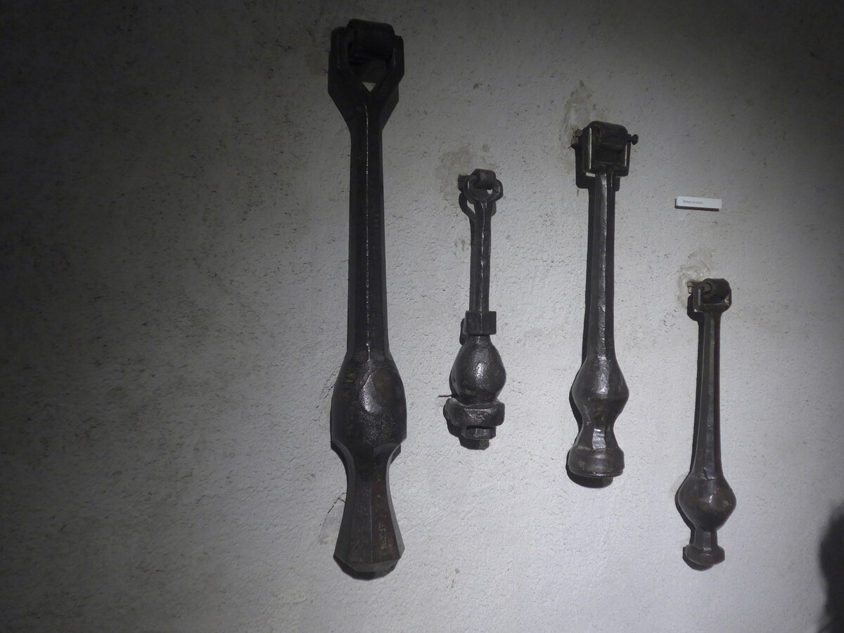 (227'549) - Glockenklppel am 28. August 2021 in Vallorbe, Muse du fer et du chemin de fer