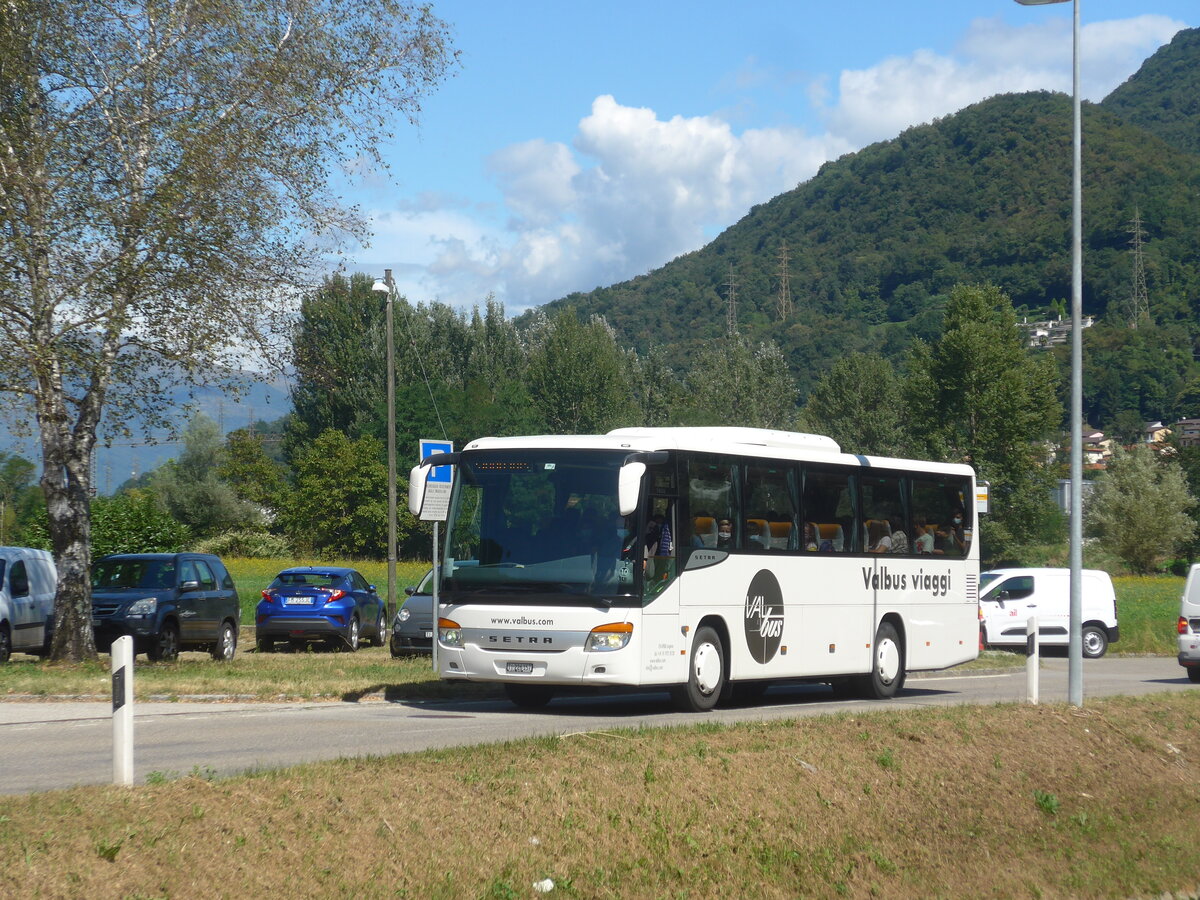 (227'687) - Valbus, Lugano - TI 226'157 - Setra am 30. August 2021 in Barbengo, Sidema