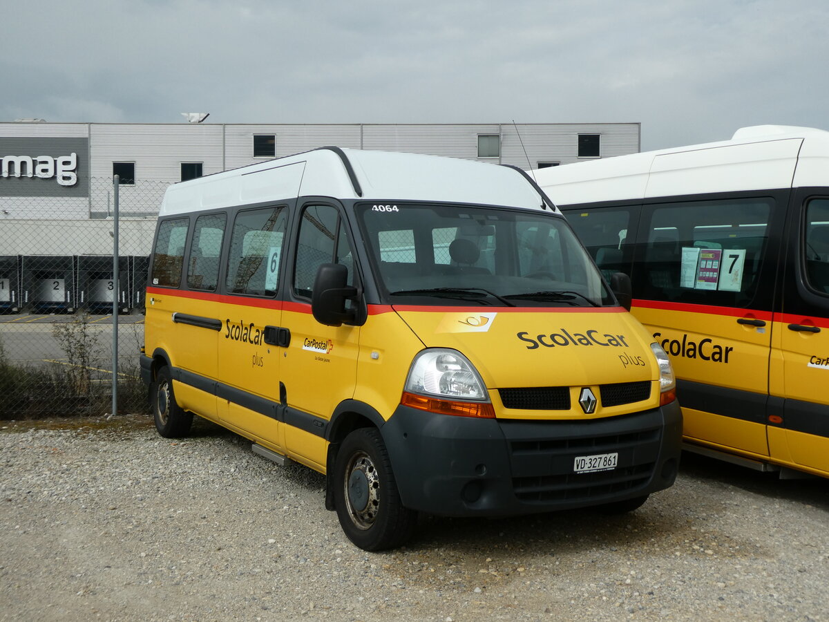 (228'270) - CarPostal Ouest - VD 327'861 - Renault am 25. September 2021 in Daillens, Planzer