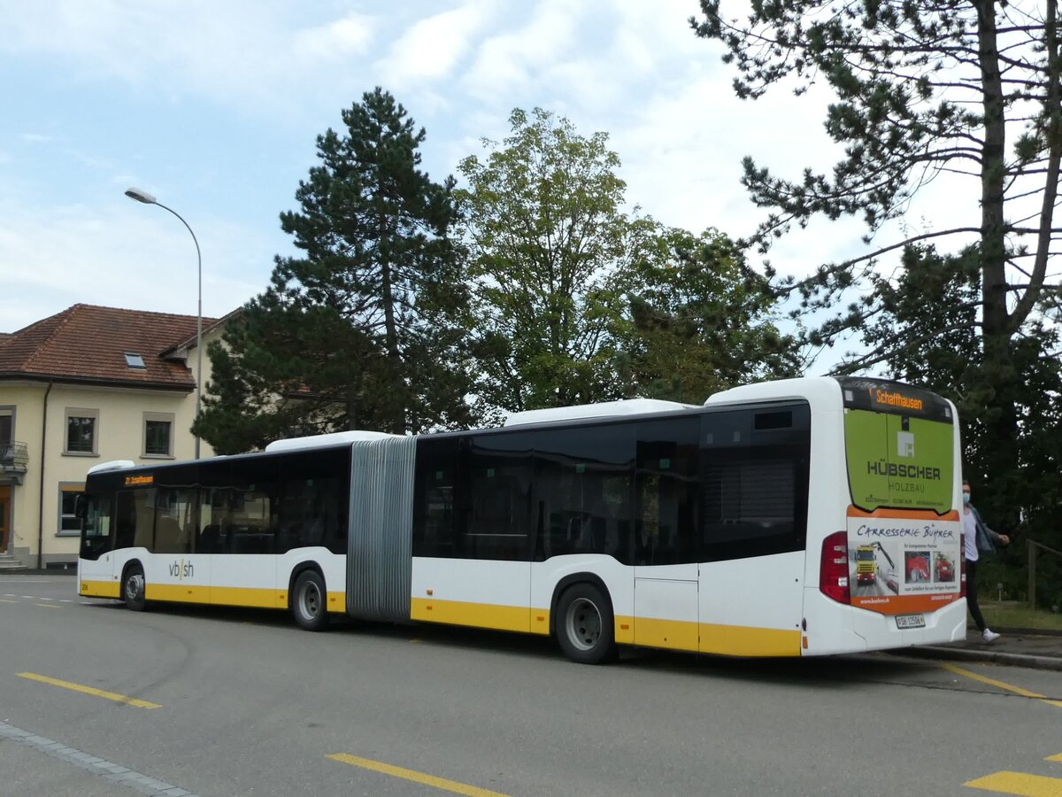 (228'399) - VBSH Schaffhausen - Nr. 206/SH 12'605 - Mercedes am 26. September 2021 in Siblingen, Am Stei