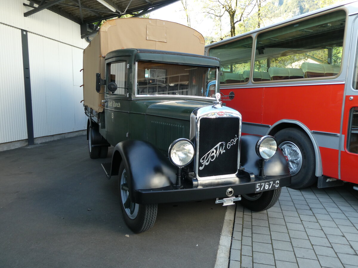 (228'546) - Stadt Zrich - Nr. 3/5767 C - FBW am 2. Oktober 2021 in Nfels, FBW-Museum