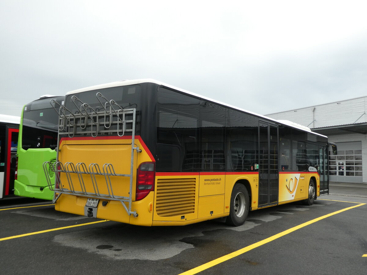 (228'721) - Kbli, Gstaad - Nr. 4/BE 360'355 - Setra am 3. Oktober 2021 in Kerzers, Interbus