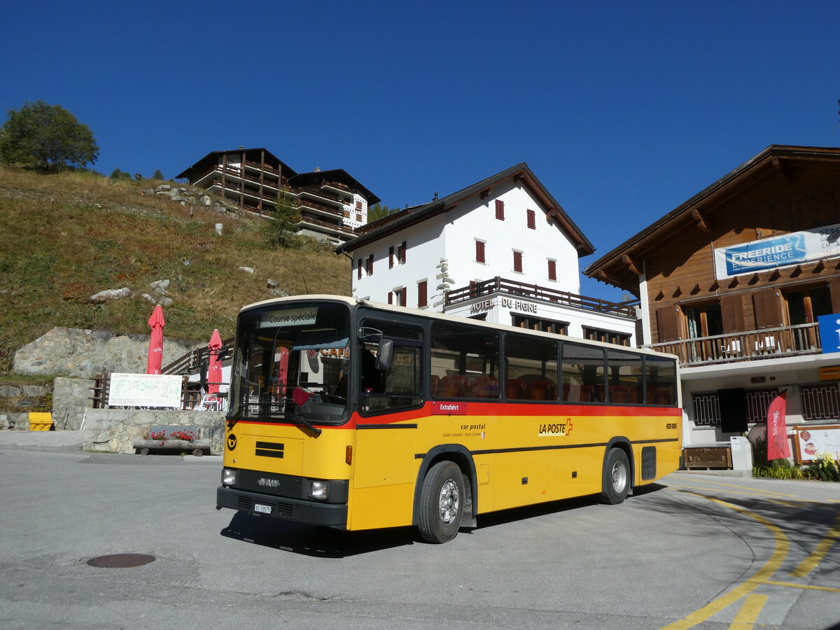 (228'766) - Oser, Brchen - VS 93'575 - NAW/Lauber (ex Epiney, Ayer) am 10. Oktober 2021 in Arolla, Post