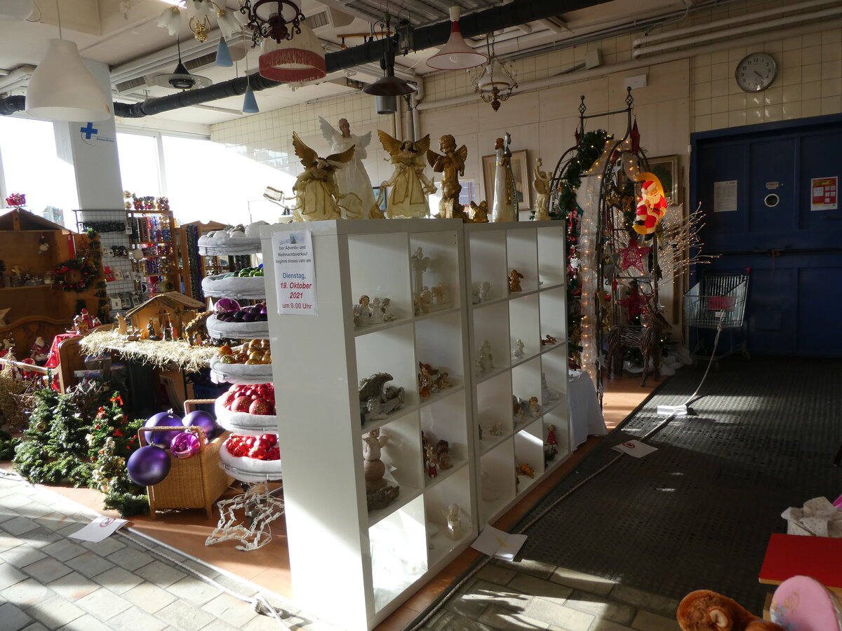 (229'428) - Weihnachtsverkauf 2021 im BrockiShop Thun am 18. Oktober 2021