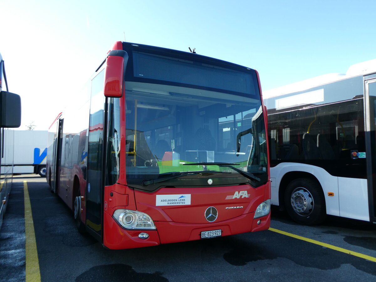 (229'826) - AFA Adelboden - Nr. 97/BE 823'927 - Mercedes am 24. Oktober 2021 in Kerzers, Interbus