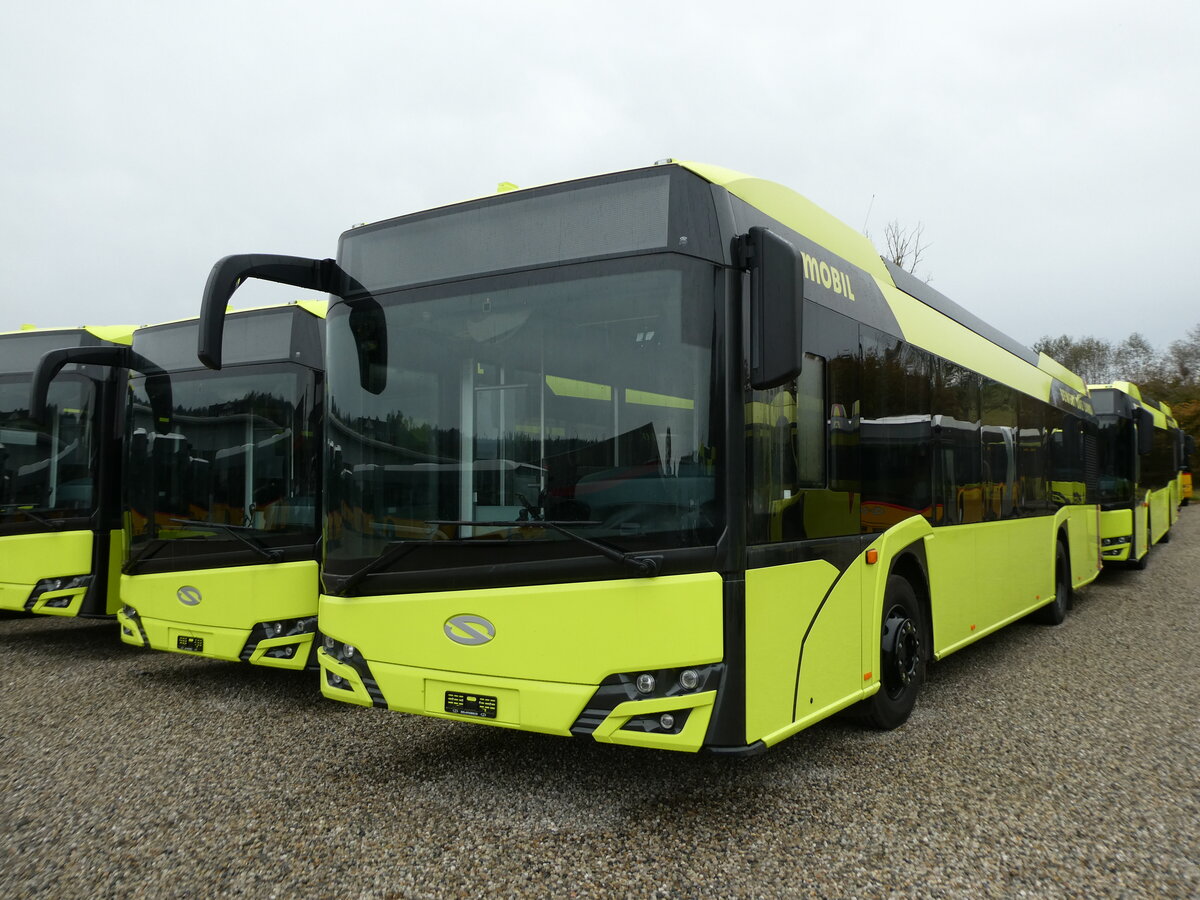 (229'917) - Fr Liechtenstein: BOS PS Anstalt, Vaduz - Nr. 530 - Solaris am 30. Oktober 2021 in Ruswil, Garage ARAG