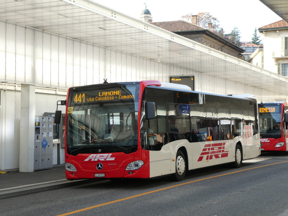 (230'401) - ARL Viganello - Nr. 17/TI 193'717 - Mercedes am 10. November 2021 in Lugano, Centro